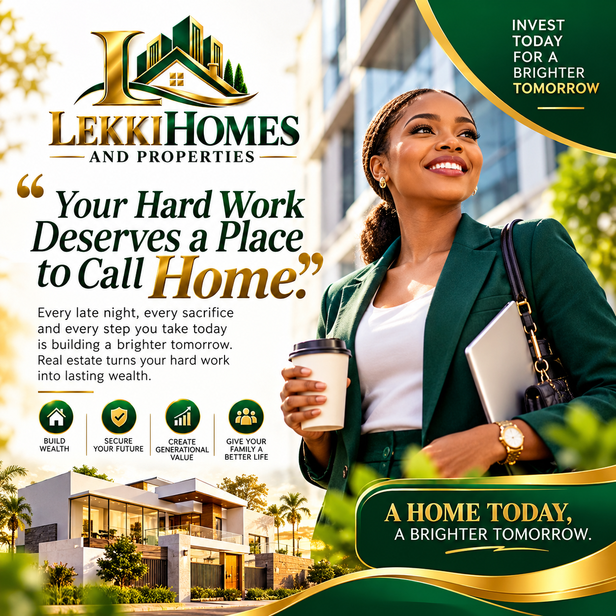 LekkiHomesAndProperties Real Estate Motivational Quote